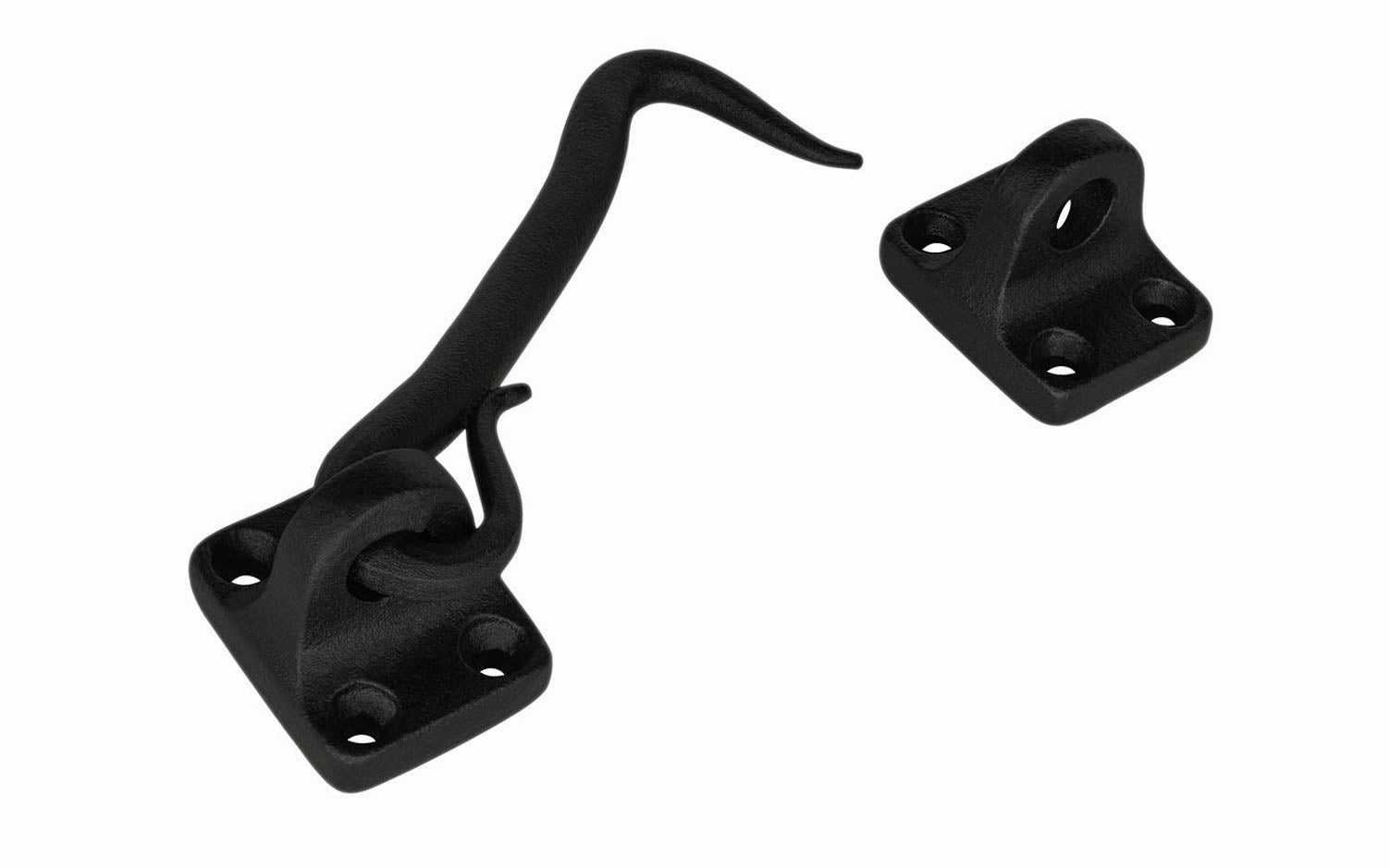 Hand Forged Hook & Eye ~ 4" Long