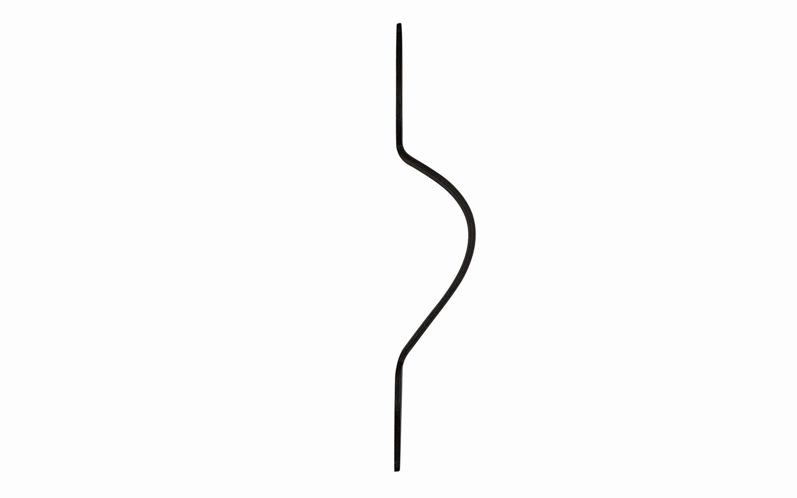 Hand-Forged "Spade" Door Pull - 8-3/4" Long