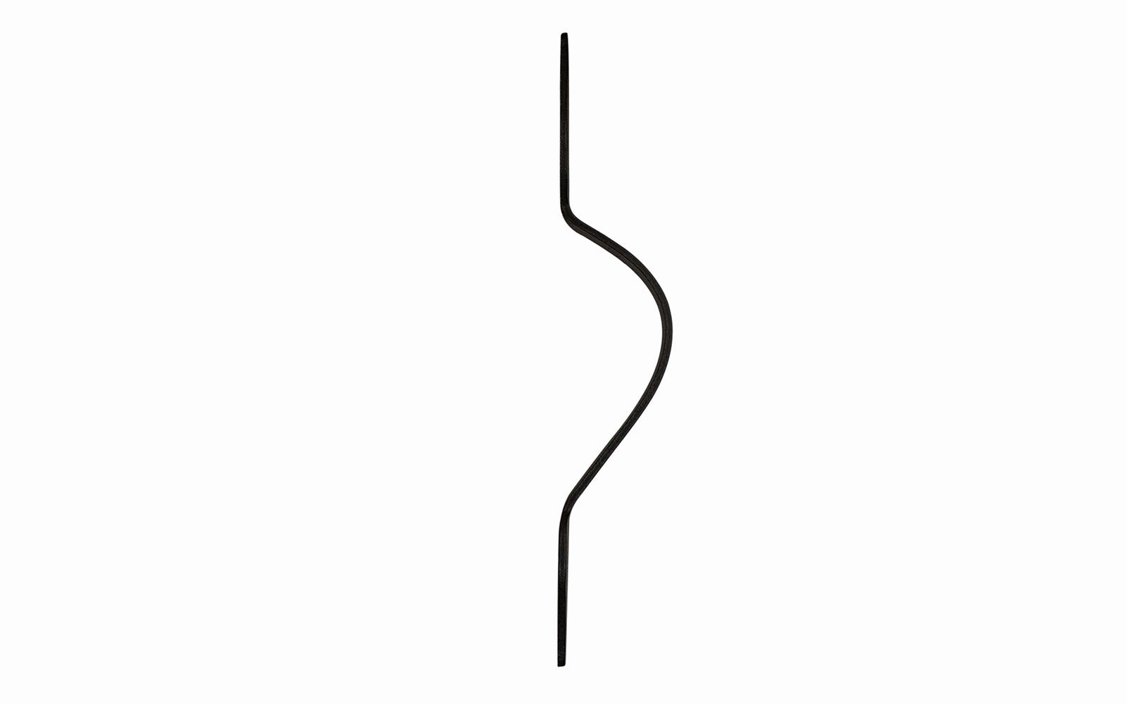 Hand-Forged "Spade" Door Pull - 8-3/4" Long