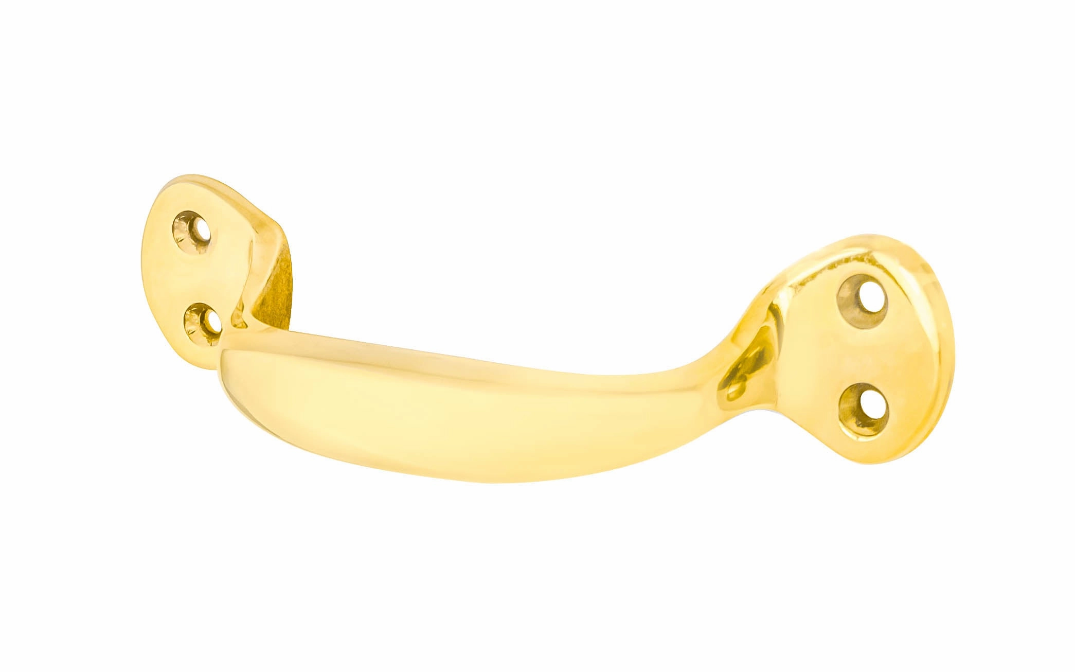 Heavy Duty Solid Brass Handle ~ 4-3/4" On Centers