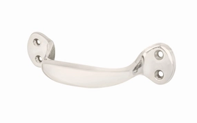 Heavy Duty Solid Brass Handle ~ 4-3/4" On Centers