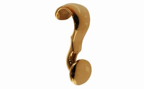 Heavy Duty Solid Brass Picture Moulding Hook