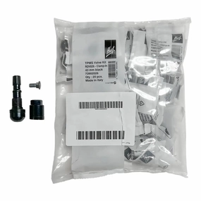 HUF RDV026 Black TPMS Clamp-In Valve Kit, 43mm (Bag of 20)
