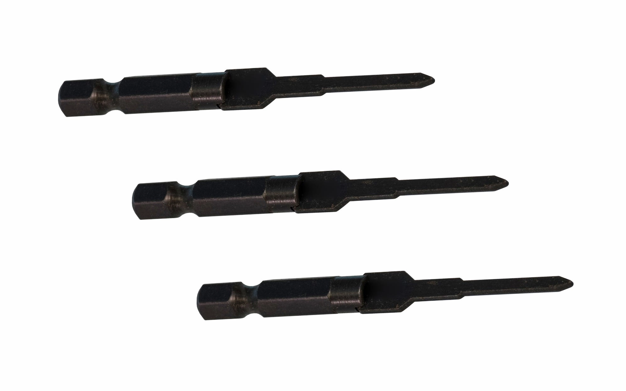 Insty-Bit 3-PC Spade Countersink Bit Set with Hex Shank - #6, #8, #10 Sizes