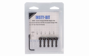 Insty-Bit Quick-Change Drill Adapter Set