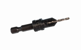 Insty-Bit Two-Flute Countersink & Drill Bit with Hex Shank