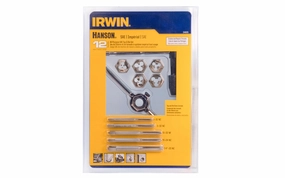 Irwin Hanson 12 PC SAE Tap & Die Set - 24605