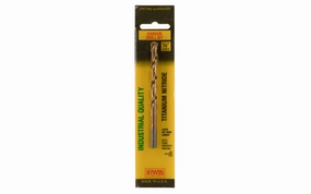 Irwin Hanson 1/4" Titanium Nitride Jobber Length Drill Bit