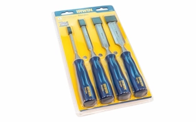 Irwin Marples 4-Piece Wood Chisel Set ~ 1/4" - 1/2" - 3/4" - 1" Sizes