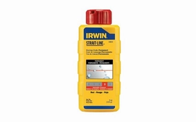Irwin Strait-Line 4 oz Red Marking Chalk - Permanent
