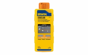 Irwin Strait-Line 8 oz Orange Marking Chalk - Hi-Visibility