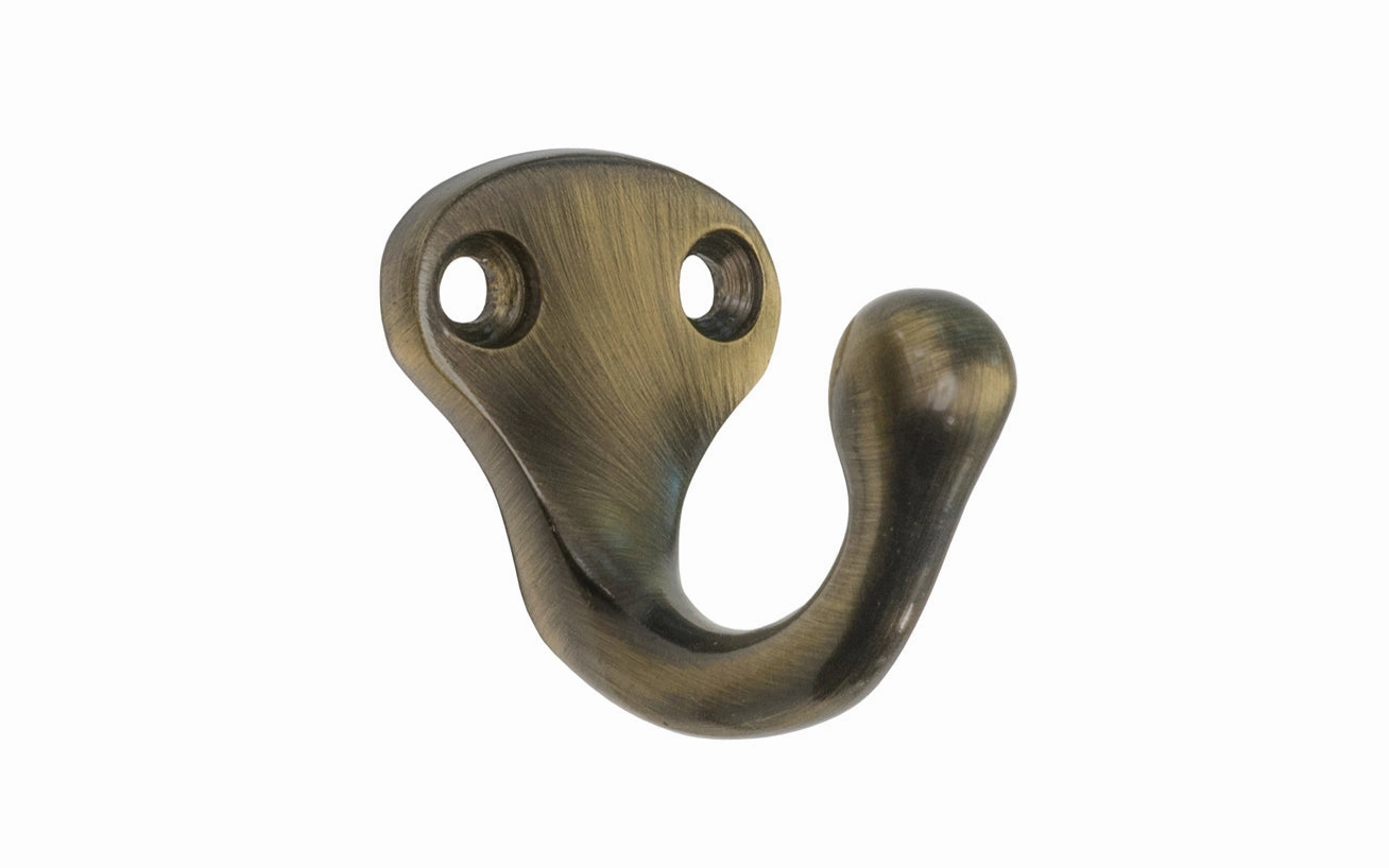 Ives Classic Solid Brass Wardrobe Hook