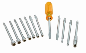 Japanese 13 PC SAE Nut Driver & Screwdriver Set