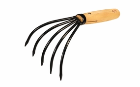 Japanese 5-Prong "Ninja Kumade" Claw Cultivator Rake