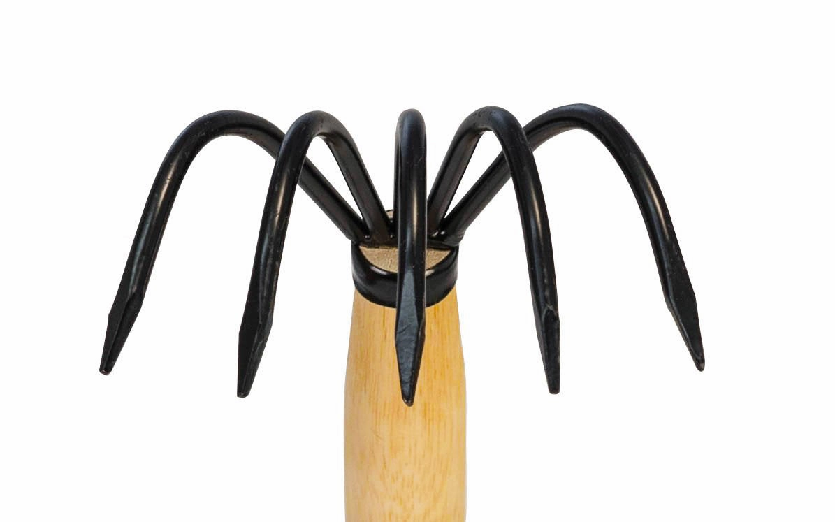 Japanese 5-Prong "Ninja Kumade" Claw Cultivator Rake