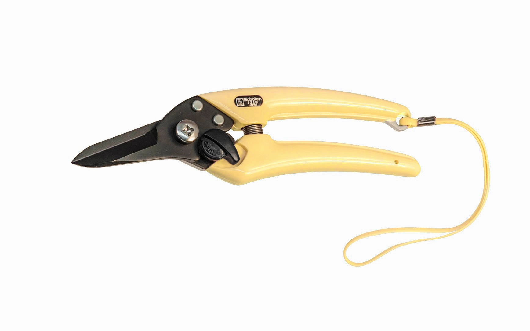 Japanese Saboten Thinning Shears ~ No. 1218 - Yellow