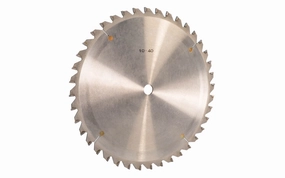 Japanese Sanwa 10" Circular Saw Blade - 40 Tooth - 0 Hook Angle