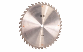 Japanese Sanwa 10" Circular Saw Blade - 40 Tooth - 15 Hook