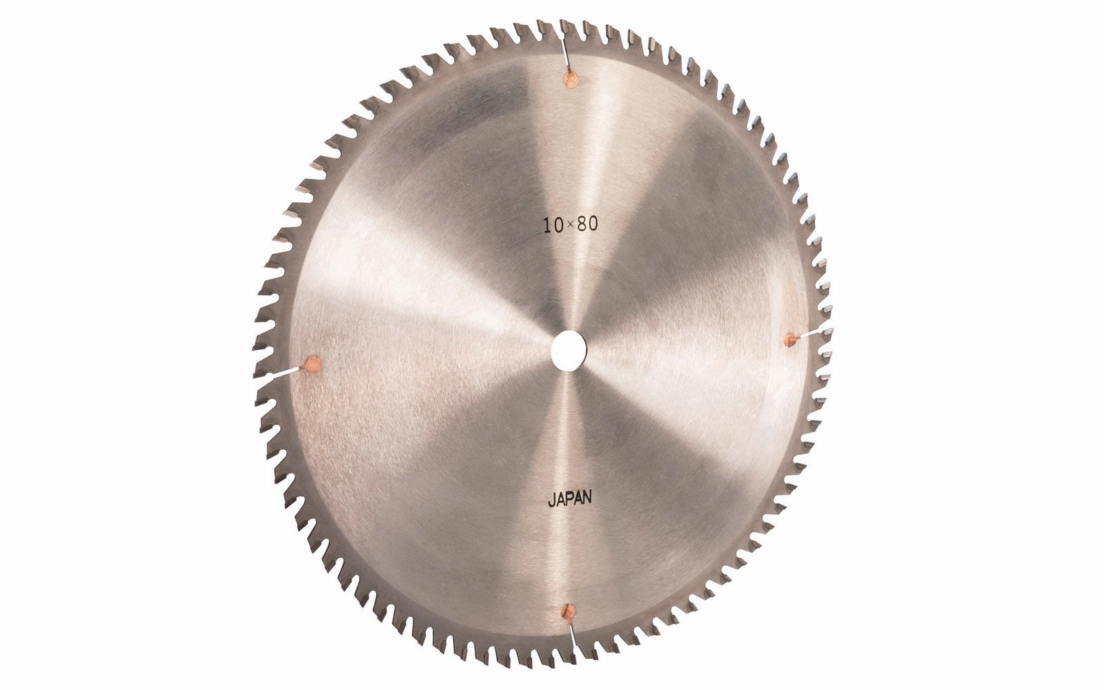 Japanese Sanwa 10" Thin Circular Saw Blade - 80 Tooth - 0 Hook Angle