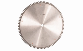 Japanese Sanwa 12" Circular Saw Blade - 100 Tooth - 0 Hook Angle
