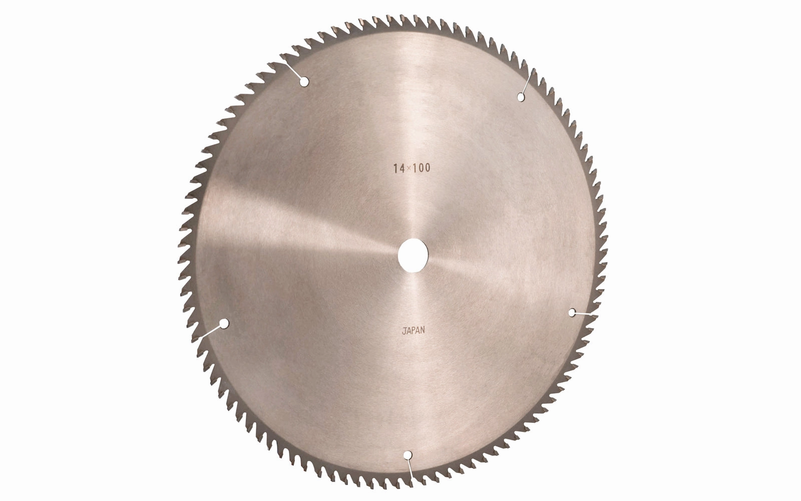 Japanese Sanwa 14" Circular Saw Blade - 100 Tooth - 0 Hook