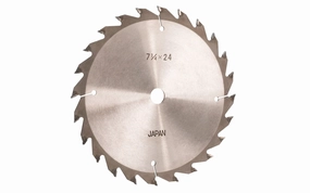 Japanese Sanwa 7-1/4" Circular Saw Blade - 24 Tooth