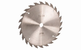 Japanese Sanwa 7-1/4" Circular Saw Blade - 24 Tooth