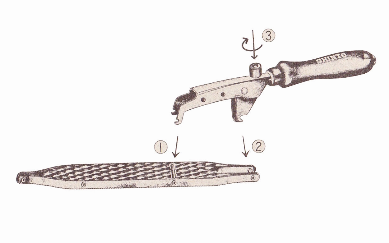 Japanese Shinto Saw Rasp Planer Replacement Blade