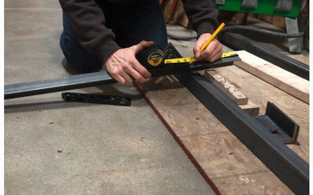 Johnson Level 7" Aluminum Laser Etched Rafter Square