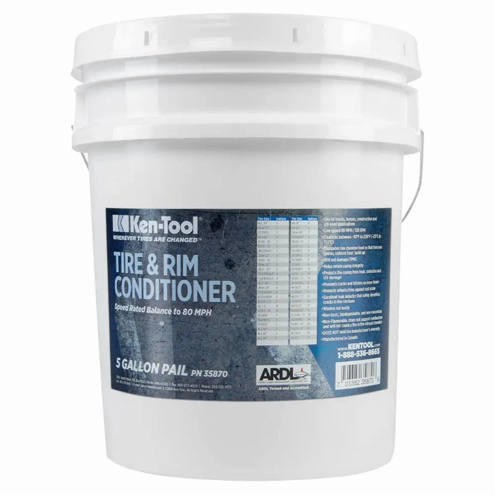 Ken-Tool 35870 5 Gal Tire & Rim Conditioner