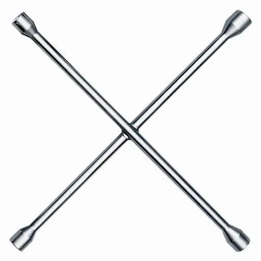 Ken-Tool 4-Way Chrome Wrench for Car