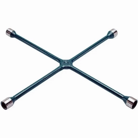 Ken-Tool 4-Way Lug Wrench for Car/LT (5/8" Stock)