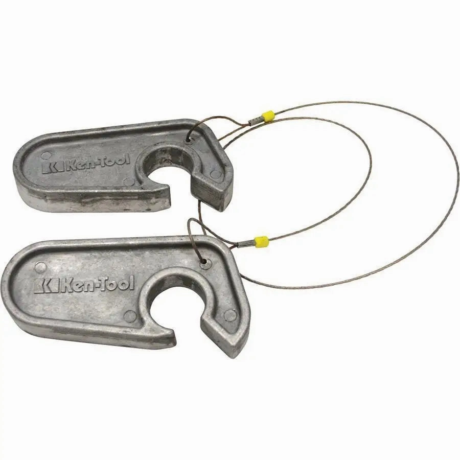 Ken-Tool Pair Of 31713 Aluminum Bead Holders W/cable