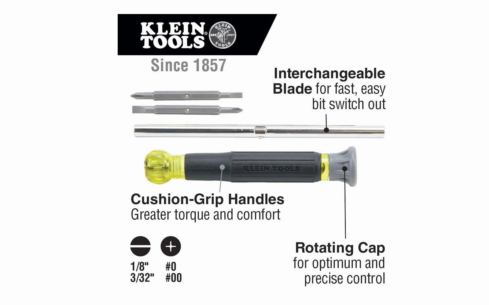 Klein 4-in-1 Electronics Screwdriver