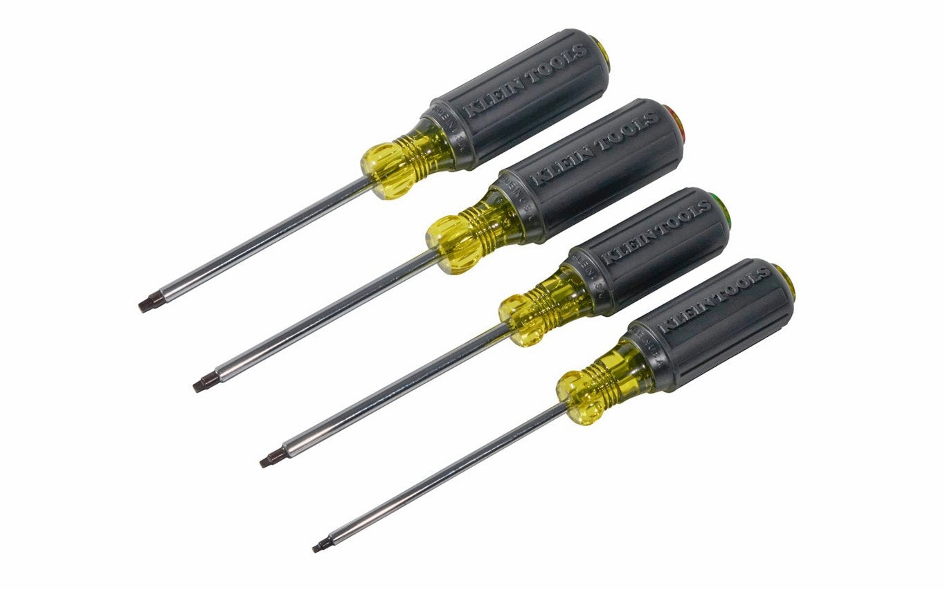 Klein 4-Piece Square Recess Screwdriver Set ~ 85664