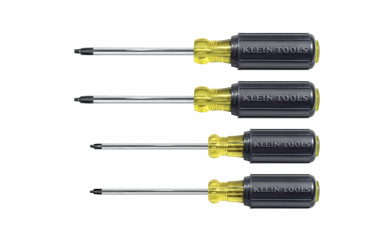 Klein 4-Piece Square Recess Screwdriver Set ~ 85664