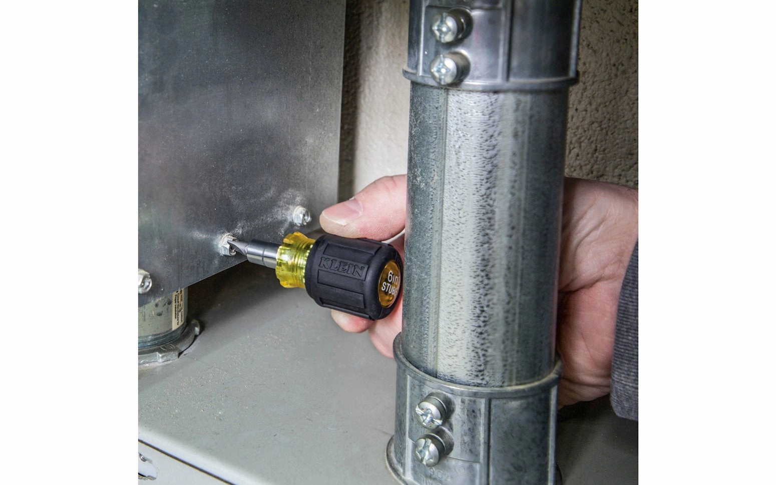 Klein Stubby Multi-Bit Screwdriver / Nut Driver