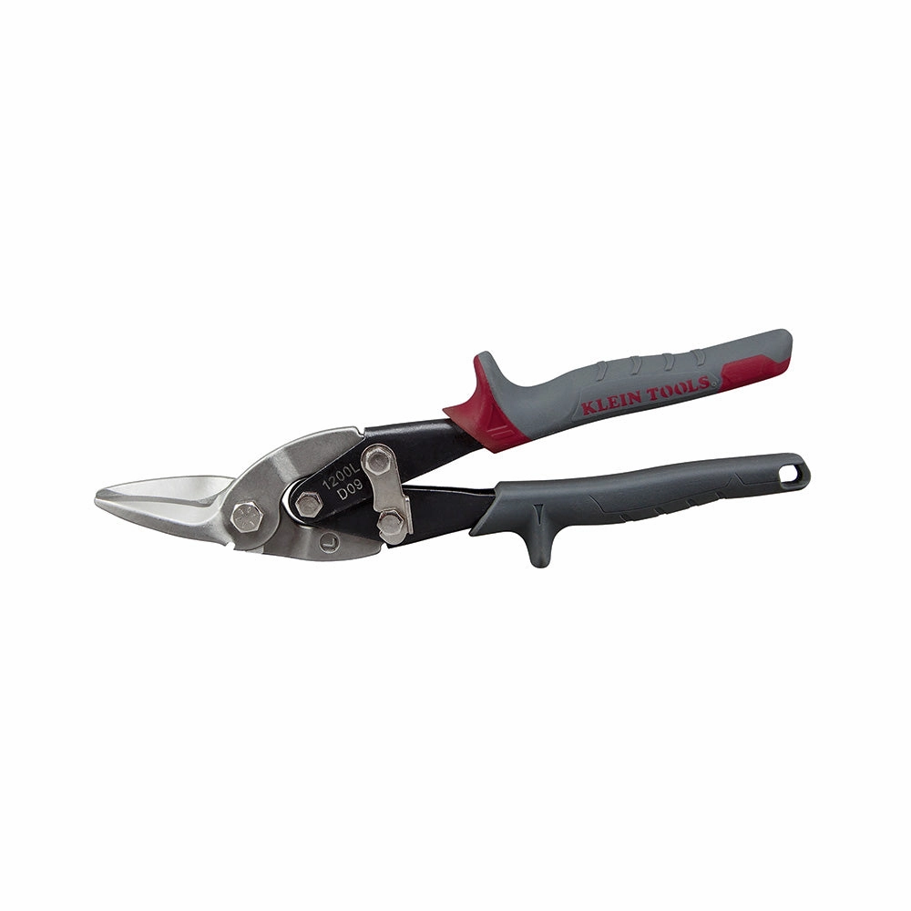 Klein Tools 1200L Aviation Snips with Wire Cutter, Left