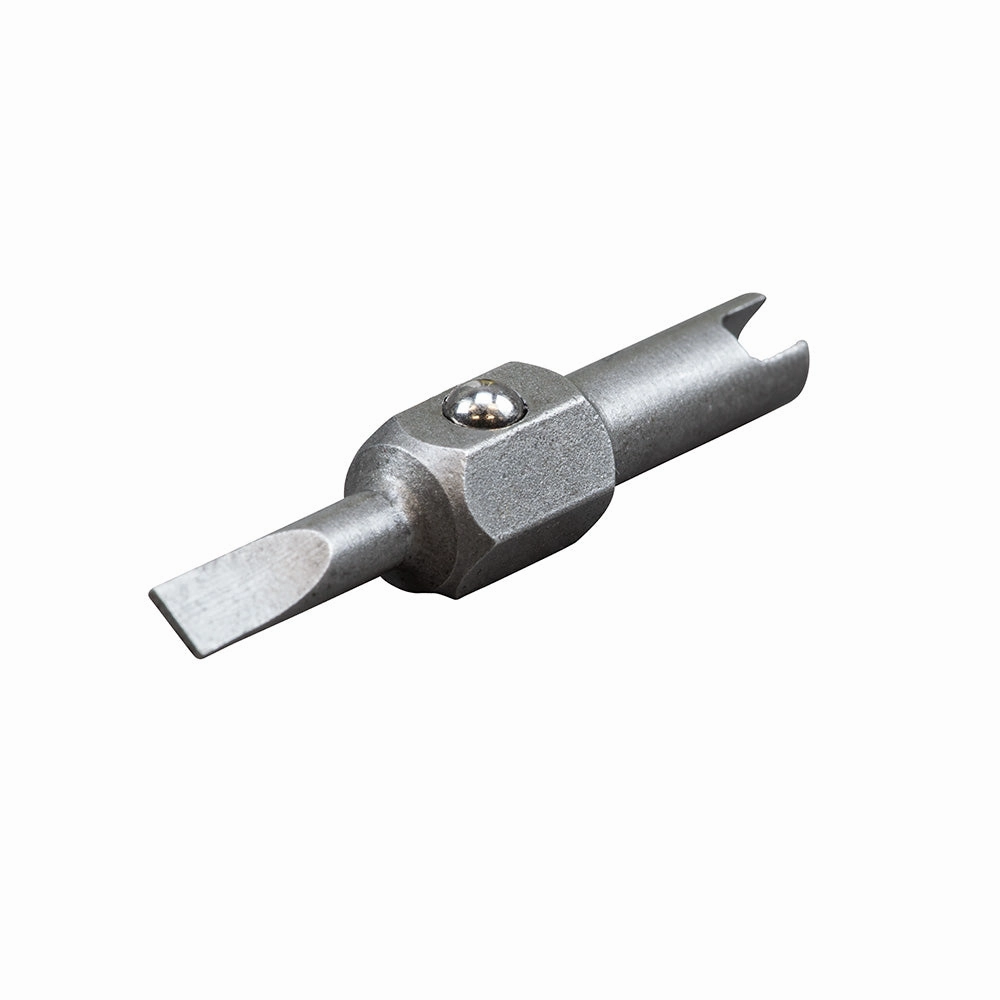 Klein Tools 13231 Replacement Bits, 1/8-Inch Slotted and Schrader