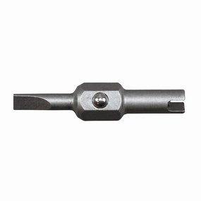 Klein Tools 13231 Replacement Bits, 1/8-Inch Slotted and Schrader