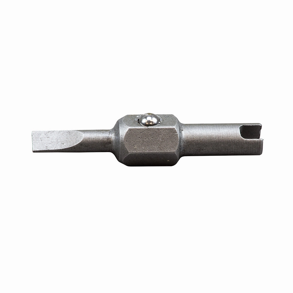 Klein Tools 13231 Replacement Bits, 1/8-Inch Slotted and Schrader