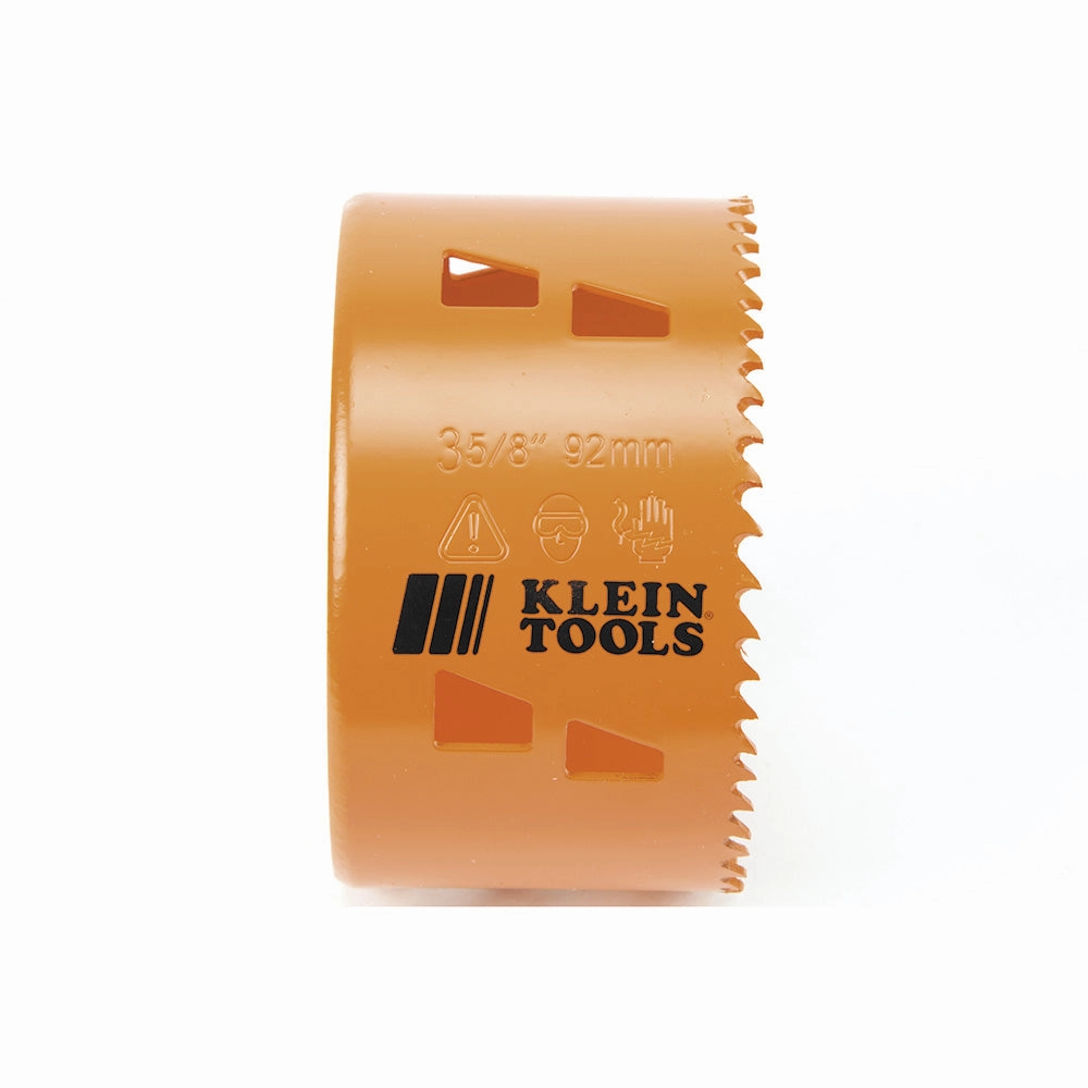 Klein Tools 31958 Bi-Metal Hole Saw, 3-5/8-Inch