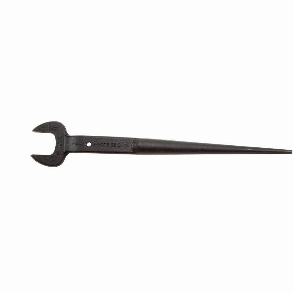 Klein Tools 3213TT Spud Wrench, 1-7/16-Inch Nominal Opening with Tether Hole