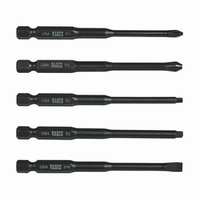 Klein Tools 32234 Power Driver Set, Assorted Bits, 3-1/2-Inch