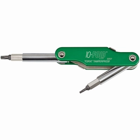 Klein Tools 32537 10-Fold Screwdriver/Nut Driver, Tamperproof TORX