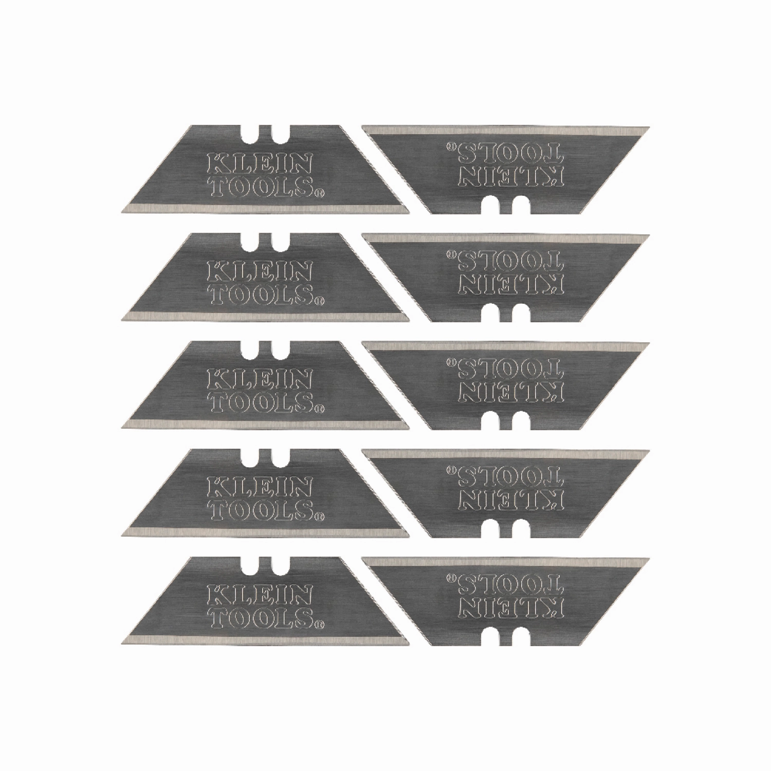Klein Tools 44124 Utility Knife Blades, 10-Pack