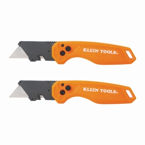 Klein Tools 44313 Folding Utility Knife, 2-Pack