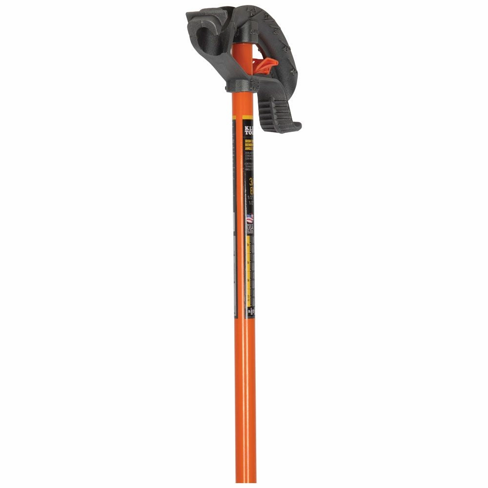 Klein Tools 51603 Iron Conduit Bender 1/2-Inch EMT with Angle Setter