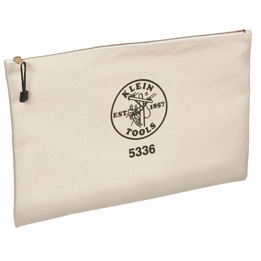 Klein Tools 5336 Contractor's Zipper Portfolio-Canvas