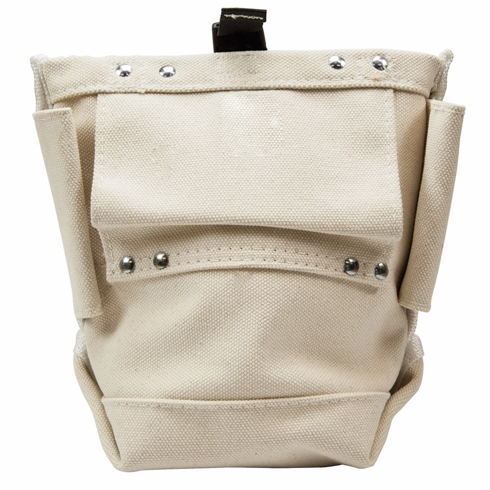 Klein Tools 5416OCTO Canvas Bull-Pin and Bolt Bag, Connection Points